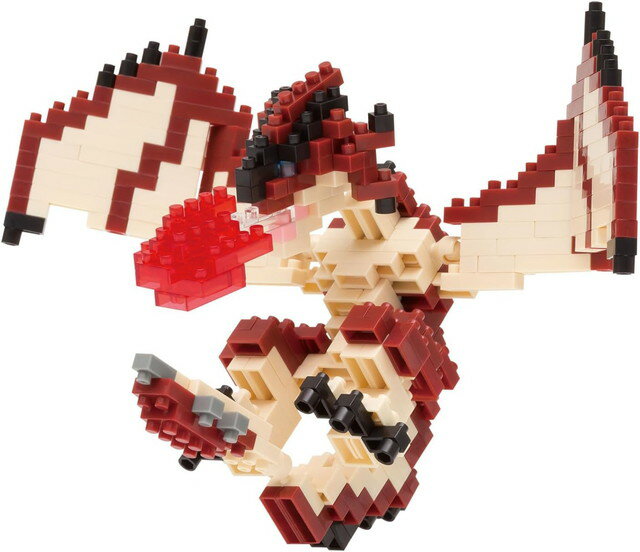 [무료 배송] 나노 블록 nanoblock 몬스터 헌터 리오레우스 NBM-007R