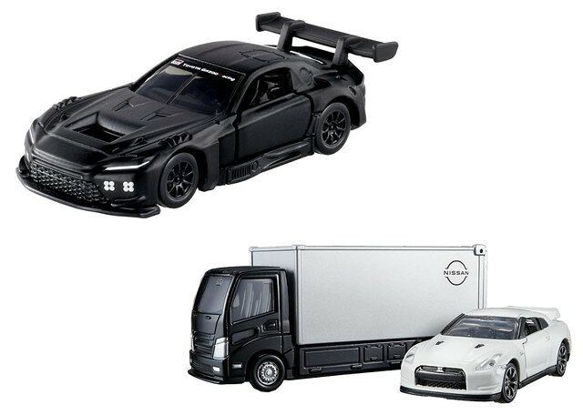 【4種セット：送料無料】トミカプレミアムRacing GR GT3 ＆ トランスポーター 日産 NISSAN GT-R