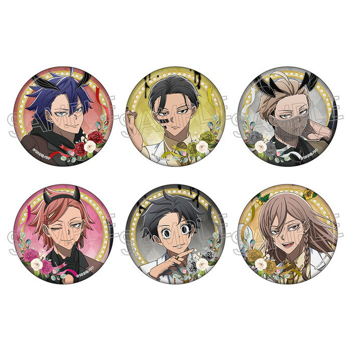 樂天商城 - 【送料無料】　桃源暗鬼 天使と悪魔 缶バッジ 6個入りBOX 【1BOXで全6種揃います】