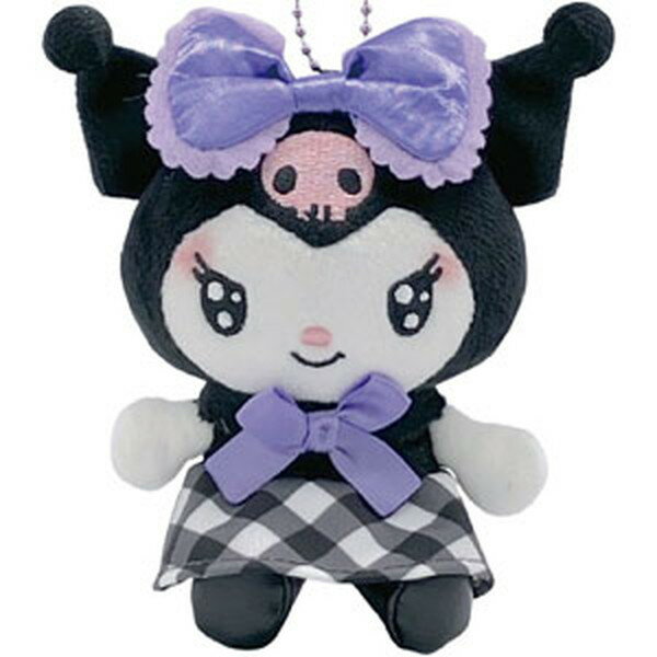 【送料無料】　サンリオキャラクターズ マイメロディ・クロミ MCコレクション クロミ アイドル ぬいぐるみマスコット 高さ約11cmのサムネイル