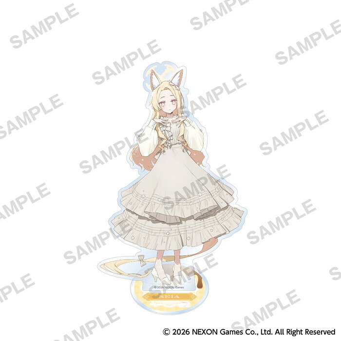 9 월 발매 예정 [고양이 포스 무료 배송] [블루 아카이브 POP UP SHOP] 아크릴 스탠드 세이아