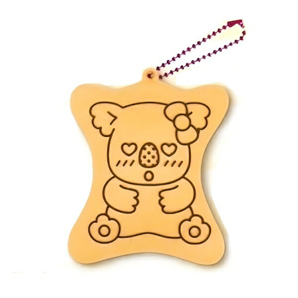 【ネコポス送料無料】　コアラのマーチ　ラバーマスコット　目がハートワルツちゃん　11004