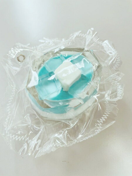 【送料無料】　クリスタルスクイーズ　ミントゼリー ボールチェーン付き (水感 SNSで話題 もちもち ぷにぷに おもちゃ ストレス解消) auc-ookawaya-10155314 トイスタジアム1号店 サンプル画像2