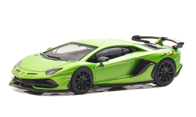 樂天商城 - 【送料無料】　HUNG HING TOYS 1/64 ランボルギーニ SVJ グリーン ブラックホイール 完成品ダイキャストミニカー HS00201
