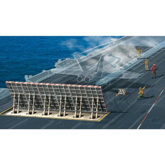 【送料無料】　イタレリ 1/72 現用空母甲板ベース(ジェット・ブラスト・ディフレクター付属) プラモデル IT1326