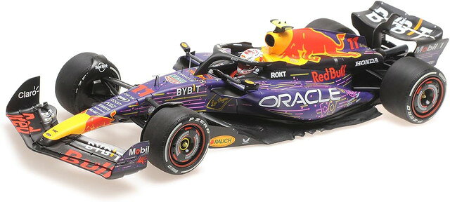 【送料無料】　MINICHAMPS 1/18 オラクル レッド ブル レーシング RB19 セルジオ・ペレス ラスベガスGP 2023 3位入賞…