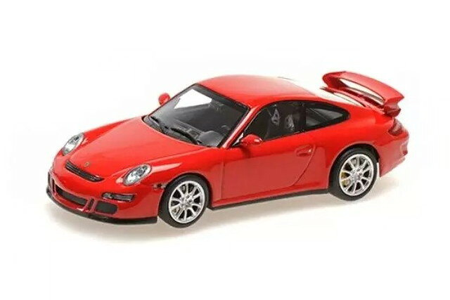 樂天商城 - 【送料無料】　MINICHAMPS 1/43 ポルシェ 911 GT3 2006 レッド 完成品ミニカー 400065404
