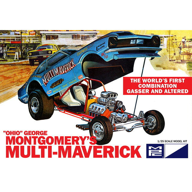 樂天商城 - 【送料無料】　MPC 1/25 オハイオ・ジョージ・モントゴメリーマルチ マーベリック ファニーカー プラモデル MPC1005