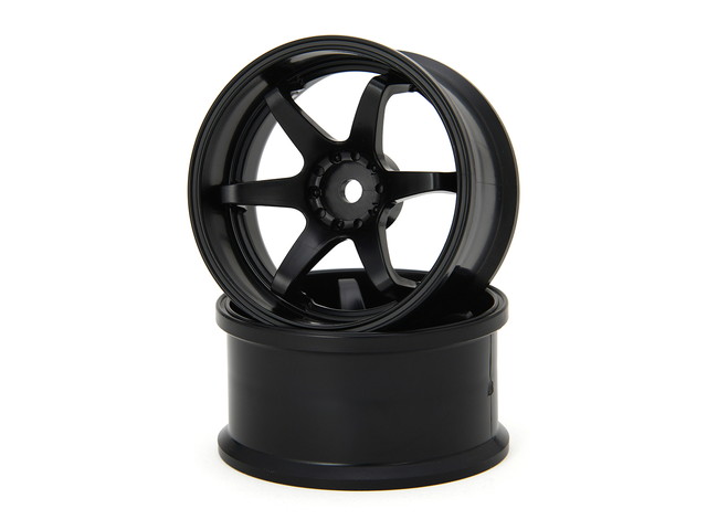 【ネコポス送料無料】　ジーフォース N-6 Drift Wheel Super Traction /+6/Black GD072