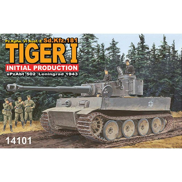 War Vehicle - 【送料無料】　ドラゴン 1/144 ドイツ軍 ティーガーI 極初期型 プラモデル DR14101