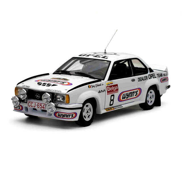 　SUNSTAR 1/18 オペル アスコナ 400 1981年ビアンキラリー 2位 #8 Colsoul Guy/Lopes Alain 完成品ダイキャストミニカー 5380