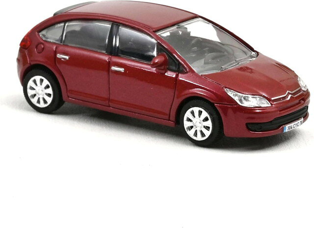 樂天商城 - 【送料無料】　NOREV 1/87 シトロエン C4 セダン 2004 レッド 完成品ダイキャストミニカー 155496
