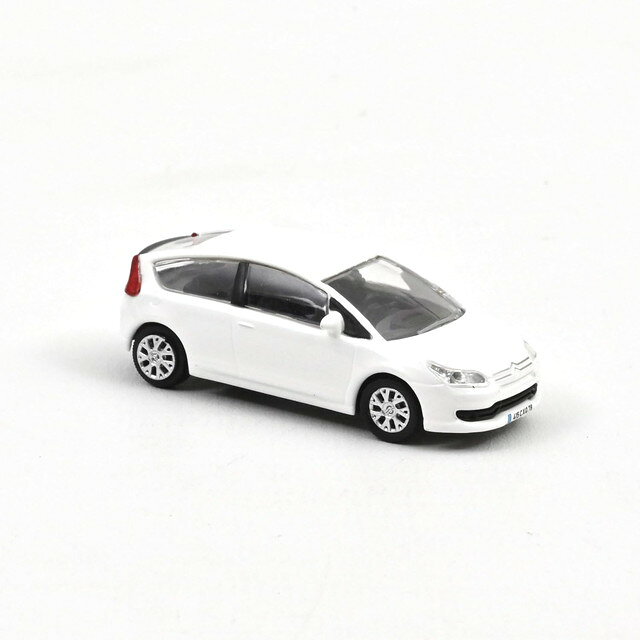 【送料無料】　NOREV 1/87 シトロエン C4 クーペ 2004 ホワイト 完成品ダイキャストミニカー 155497