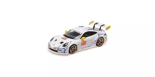 お支払い方法・送料・配送について予約販売商品についてMINICHAMPS 1/18 ポルシェ 911 (992) GT3RS 2023 ホワイト/イエローデコレーション 完成品ミニカー 110062042MINICHAMPS 1/18 ポルシェ 911 (992) GT3RS 2023 ホワイト/イエローデコレーション 【商品仕様】1/18スケール塗装済み完成品ダイキャスト製■メーカー：Paul's Model Art