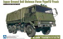 【送料無料】 アオシマ 1/72 ミリタリーモデルキット No.02 陸上自衛隊 73式大型トラック『3トン半』 プラモデル