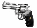 【送料無料】 東京マルイ コルトパイソン.357マグナム 4インチステンレスモデル エアーコッキングリボルバー 10才以上用