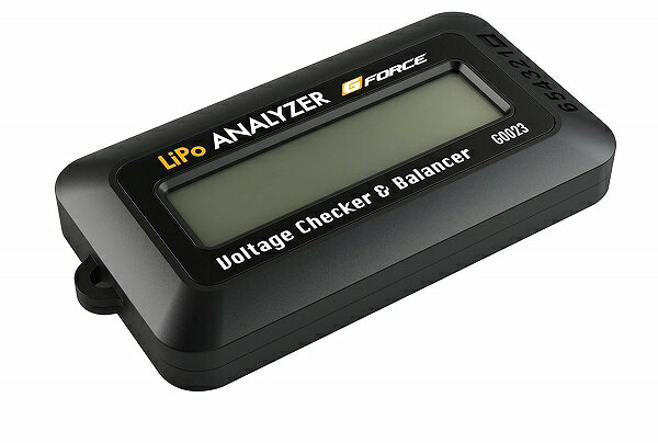 【ゆうパケット送料無料】　LiPo Analyzer　バランサー機能・電圧チェッカー機能付　G0023