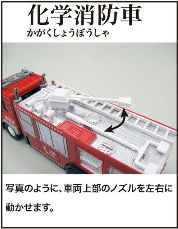 【送料無料】 童友社 はたらく車両 化学消防車...の紹介画像3