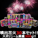 【噴出セット】　【送料無料】　花火屋チョイス！噴出花火セット 30種30本！薬量300g！ボリューム満点お買い得セット…