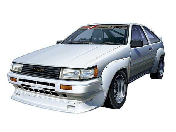 【送料無料】 プラモデル 1/24 ザ チューンドカー No.62 TRD AE86 カローラレビン N2仕様 039 83 トヨタ