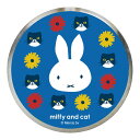 【ネコポス送料無料】 ミッフィー LEDライトバッジ (miffy and cat) ブルー 青