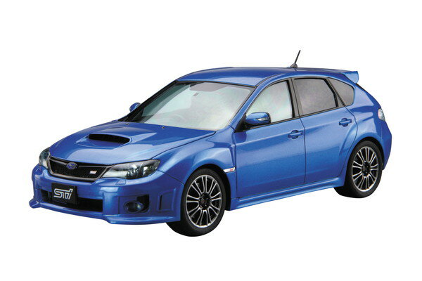 【送料無料】 アオシマ プラモデル 1/24 ザ モデルカー No.029 スバル GRB インプレッサWRX STI 039 10