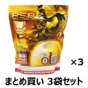 【まとめ買い】 【送料無料】 G G ARMAMENT 6mm 精密研磨プラスチックBB弾 ABS 0.25g ホワイト 1kg 4000発入り 3袋セット