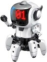 ★【単4アルカリ電池4本付き・送料無料】　エレキット　ロボット工作キット　プログラミング・フォロ f ...