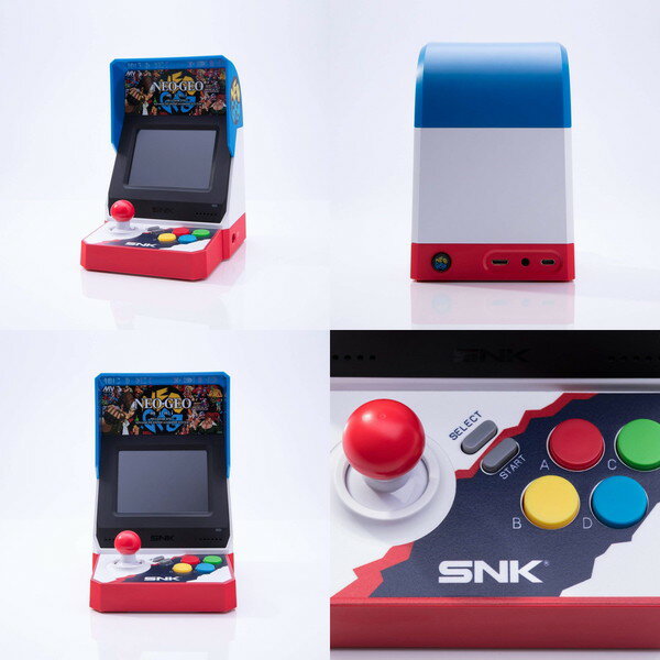 【新品・数量限定!!大特価】【コントローラーセット】【送料無料】　NEOGEO mini ネオジオ ミニ 国内版 ゲーム機本体＋コントローラー2個セット ホワイト＋ブラック