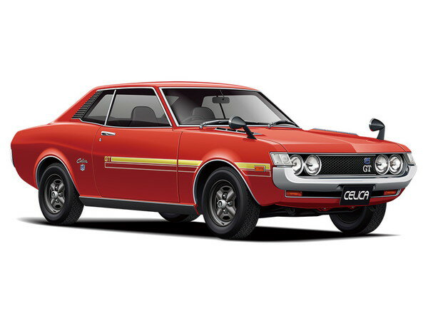 【送料無料】　プラモデル　1/24　ザ・モデルカー　No.036　トヨタ　TA22　セリカ1600GT　'72