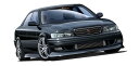 【送料無料】 アオシマ 1/24 ザ チューンドカー No.10 VERTEX JZX100 チェイサー ツアラーV 039 98 (トヨタ) プラモデル