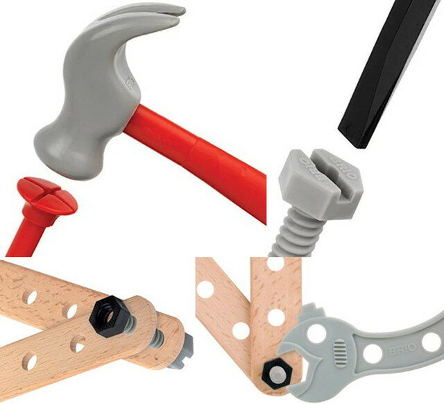 【送料無料】　ビルダー　クリエイティブセット　34589 木製 おもちゃ 知育玩具 ブリオ BRIO 3