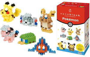 【送料無料】　ナノブロック　nanoblock　NBMC_08S　ミニナノ ポケットモンスター タイプ：でんき　BOX （1BOX6個入り）　ピカチュウ