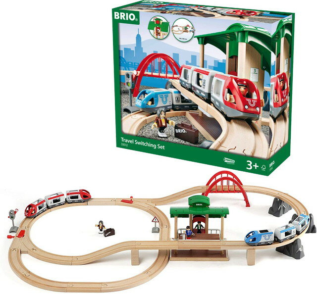 　トラベルレールセット　33512　BRIO WORLD　ブリオ