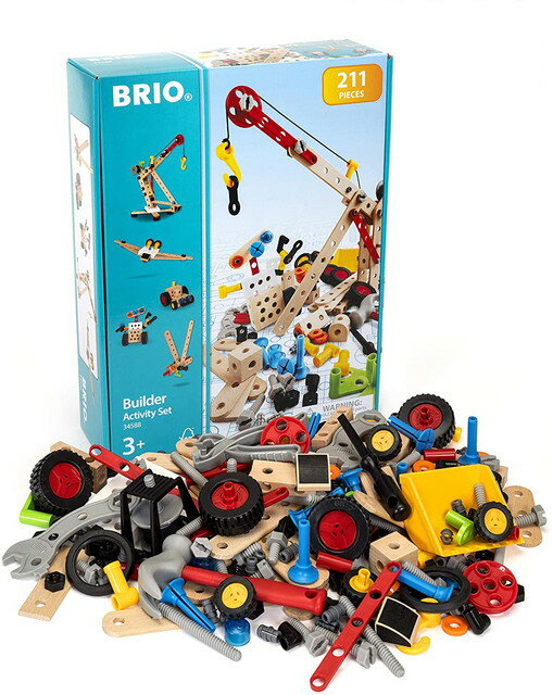 【送料無料】 ビルダーアクティビティセット 木製 おもちゃ 知育玩具 34588 ブリオ BRIO