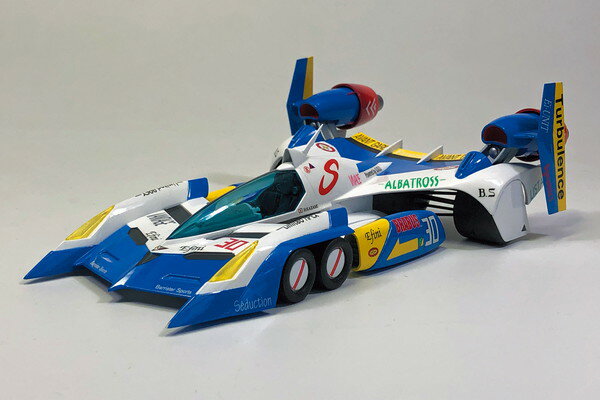 6月再入荷予定 　アオシマ 1/24 サイバーフォーミュラ No.09 スーパーアスラーダ AKF-11 エアロモード/エアロブーストモード プラモデル