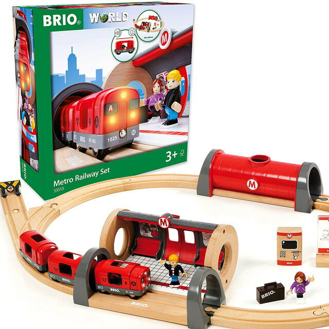 　メトロレールウェイセット　33513　知育玩具 BRIO ブリオ