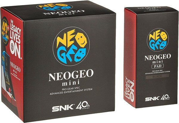 【大特価 】【送料無料】 NEOGEO mini ネオジオ ミニ 国内版 ゲーム機本体＋コントローラーセット ブラック 黒