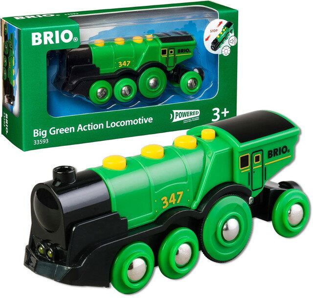 　ビッググリーンアクション機関車　33593　BRIO