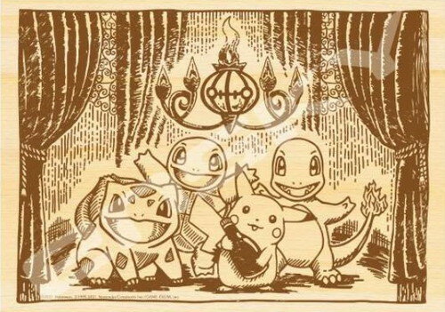 【送料無料】　ジグソーパズル 208ピース 木のジグソー ポケットモンスター ピカチュウ＆フレンズ 208-W106のサムネイル