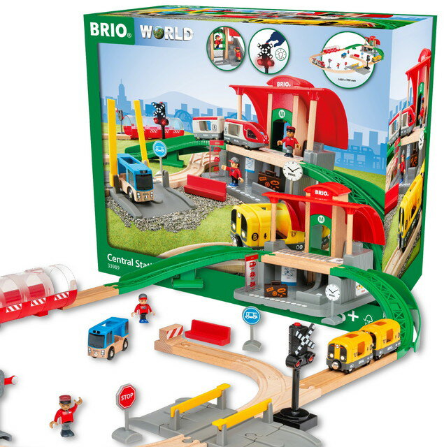 　セントラルステーションセット　33989 おもちゃ ブリオ BRIO