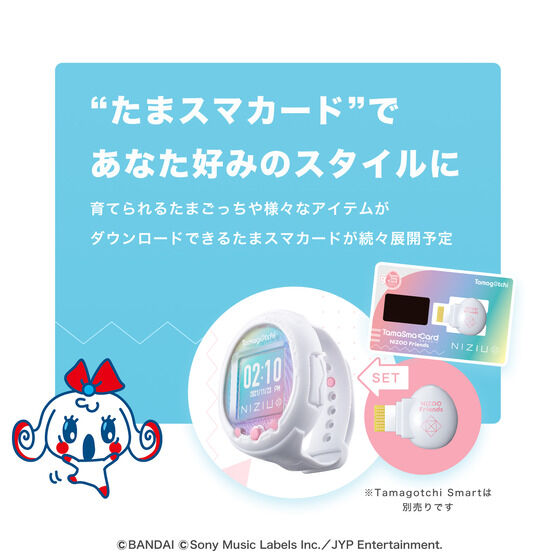 【ネコポス送料無料】　たまごっち たまスマカード NIZOOフレンズ 2