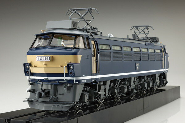 【送料無料】　アオシマ プラモデル 1/45 トレインミュージアムOJ No.07 電気機関車 EF66 後期型 貨物更新機