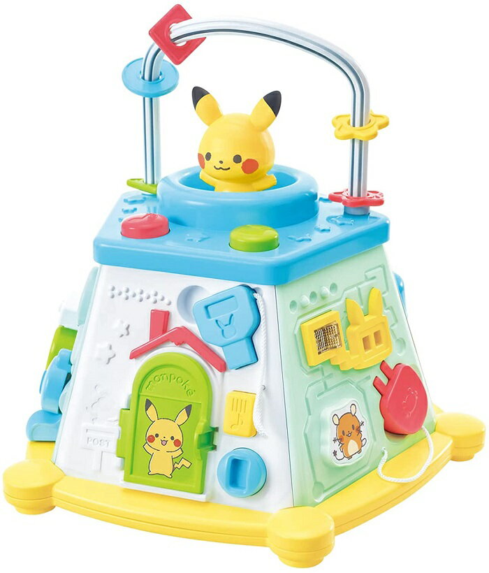 【送料無料】　モンポケ　ピカチュウのてあそびいっぱいボックスのサムネイル