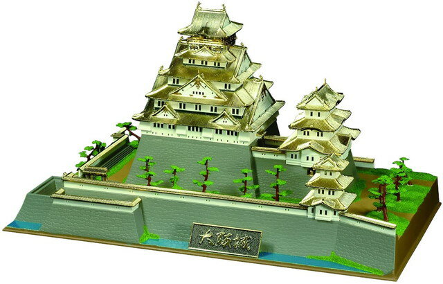 【送料無料】童友社 日本の名城 デラックスゴールド 大阪城 DG-2 プラモデル