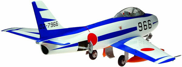 【送料無料】　童友社 1/72 航空自衛隊 F-86F セイバー ブルーインパルス プラモデル 3