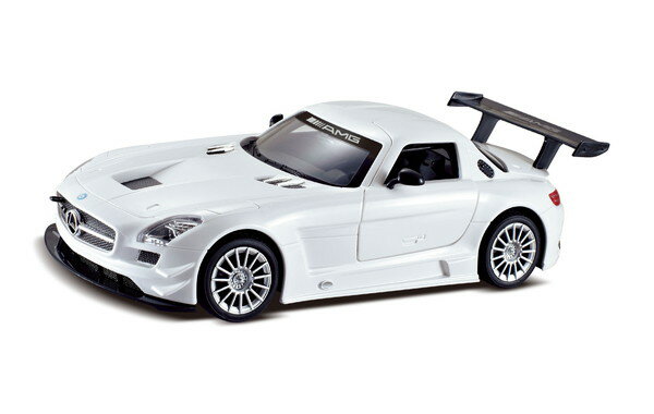 【送料無料】 童友社 1/24 メルセデス ベンツ SLS AMG GT3 ホワイト 完成品ラジコン 27MHz