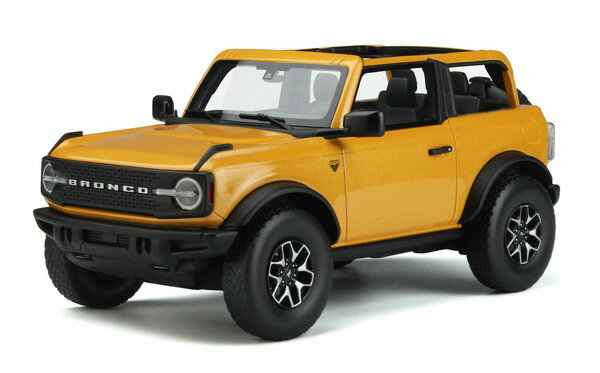 【送料無料】　GT SPIRIT 1/18 フォード ブロンコ バッドランズ オレンジ 完成品ミニカー GTS858