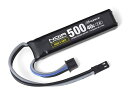 【ネコポス送料無料】　Noir Suppression LiPo 7.4V 500mAh 40C ハンドガン用 電動ガン用充電式リポバッテリー GFG931