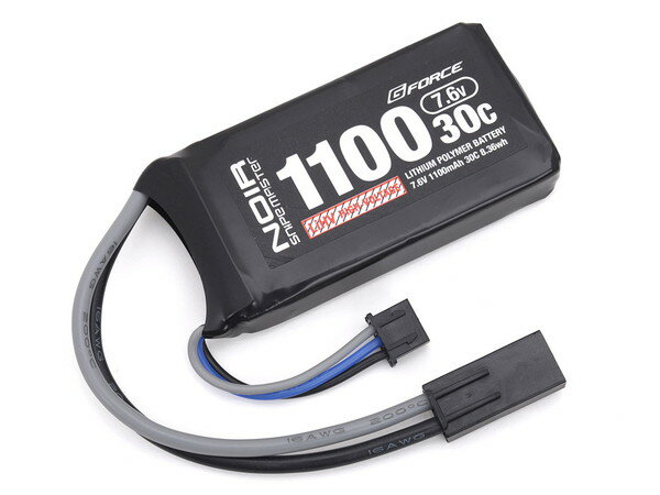 【ネコポス送料無料】　ジーフォース Noir Snipe Master LiHV 7.6V 1100mAh 20C PEQインタイプ 電動ガン用充電式リポバッテリー GFG955